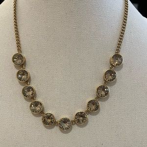 J Crew gold tone necklace